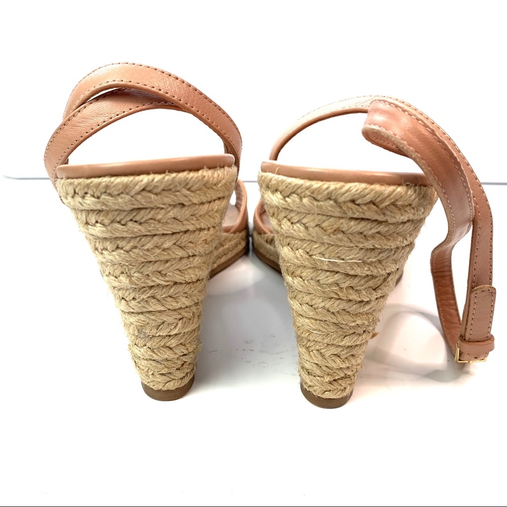 NEW Tory Burch Landon Espadrille Wedges - Picture 7 of 8